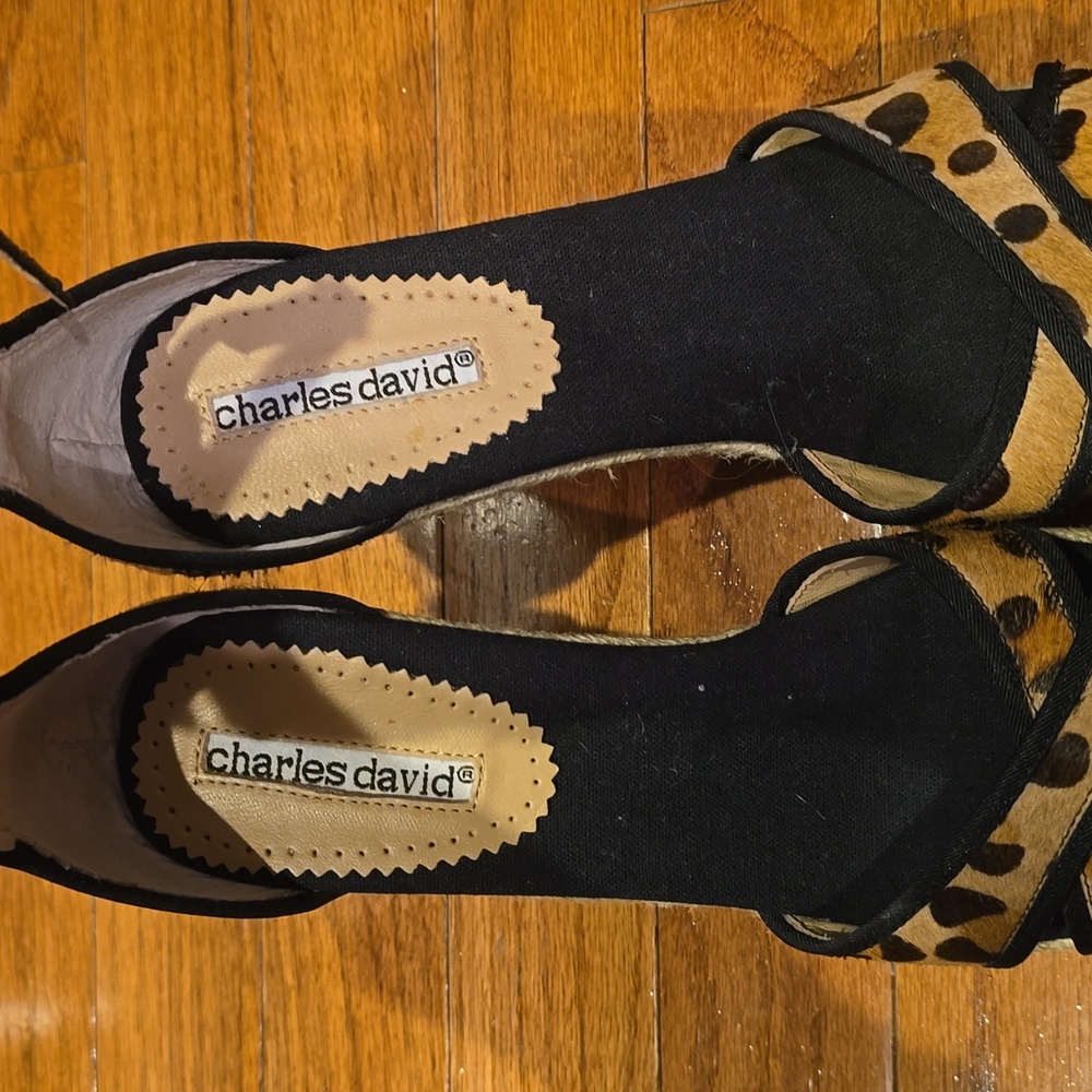 Leopard wedges - Picture 5 of 5